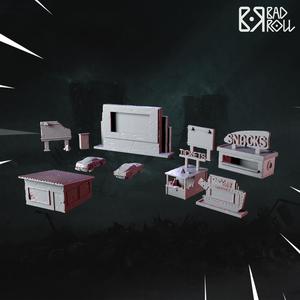 Ruined Drive-in Cinema