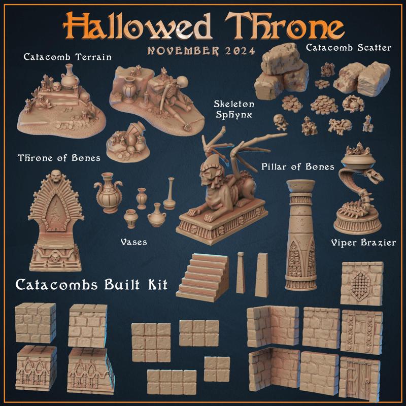 Hallowed Throne - Catacombs Collection
