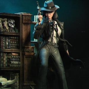 Laura the Detective Diorama [presupported]
