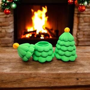 Christmas Tree Container, Ornament, and Decor