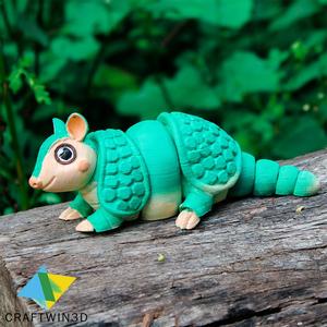 Print in place Flexy Armadillos