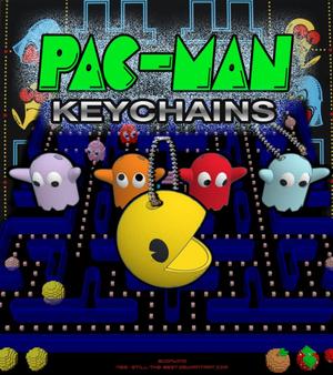 PAC-MAN Keychain Collection