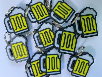 Beer Keychains
