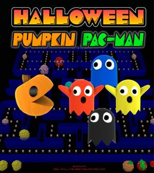 Pumpkin PAC-MAN