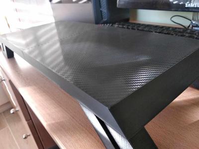 Monitor Stand with LED Lighting Canal