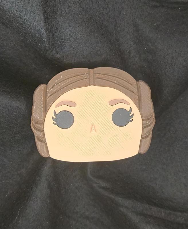 Blokkheadz Princess Leia - Magnet, Ornament and Regular Collectible