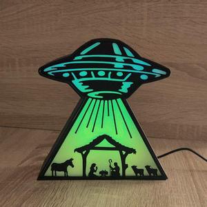 UFO Abduction LED Lamp