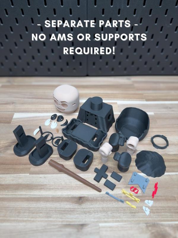 Chunky Potter Kit (No Support, No AMS, No Glue)