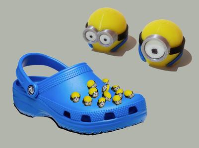 Minion Shoe Charms