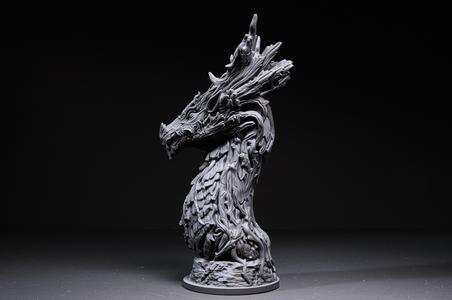 Forest Dragon bust (Pre-Supported)