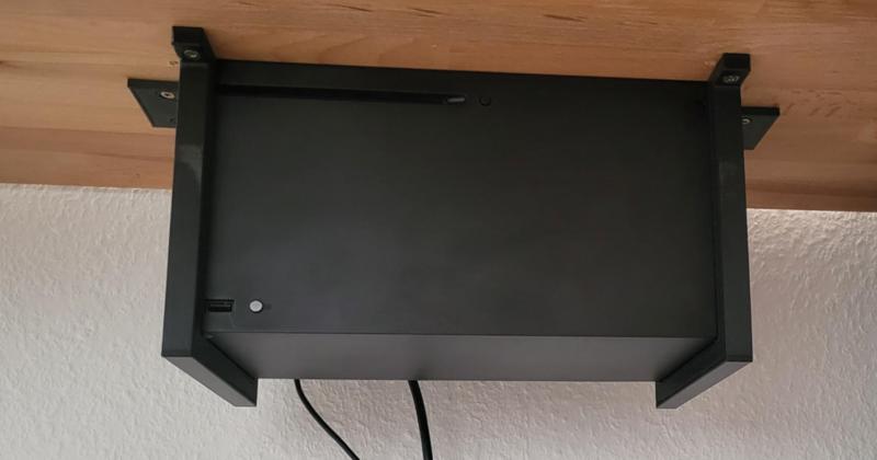 XBox Series X underdesk mount 