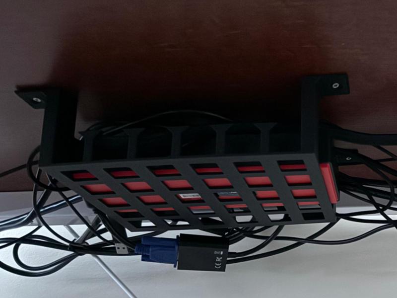 Under Desk Cable Management | Cable Organizer Rack