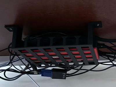 Under Desk Cable Management | Cable Organizer Rack