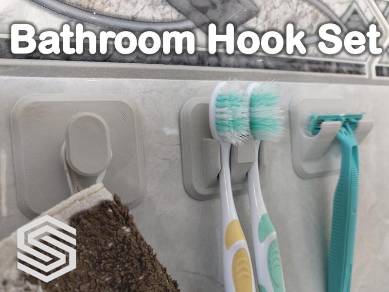 Ultimate Bathroom Hook Collection