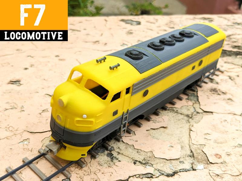 F7 Locomotive - Dragon Railway