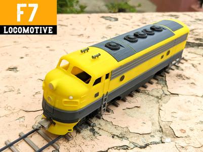 F7 Locomotive - Dragon Railway