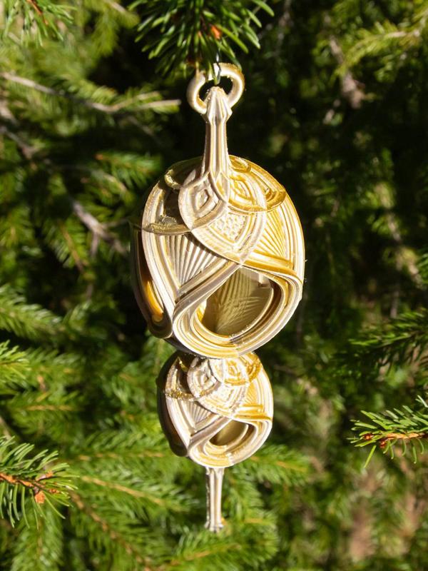 Lantern Christmas Finial 2024