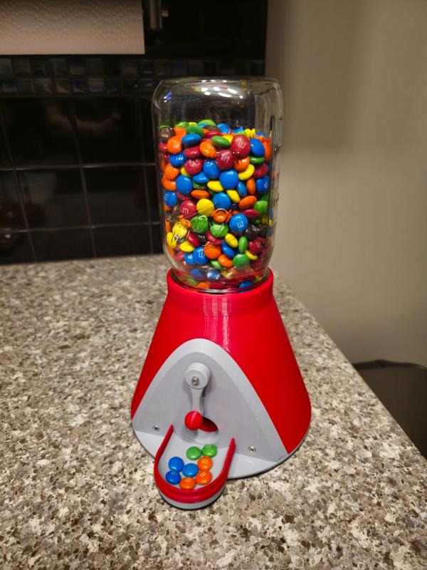 Wide Mouth Ball Jar Candy Dispenser