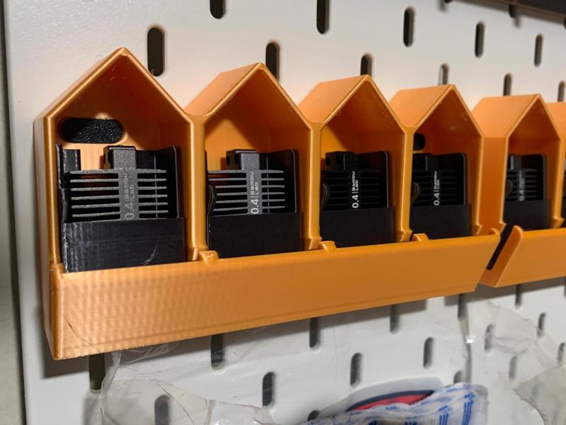 SKADIS Type Bambu Hot End Storage - X1C, P1S, A1