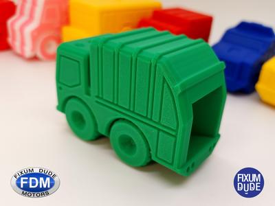 Fixum Dude Motors PiP Garbage Truck 