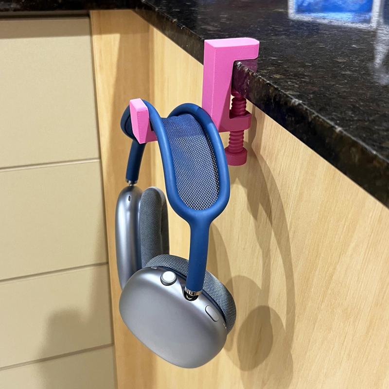 Headphone clamp Desk Mount hook