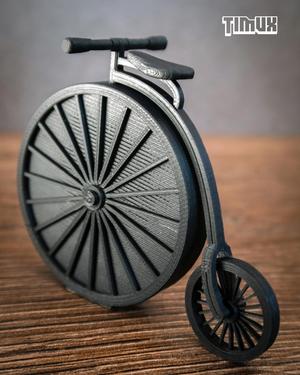 VINTAGE BICYCLE CLOCK HOLDER AND PHOTO FRAME