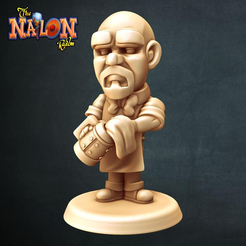 Barkeep Free 28mm STL