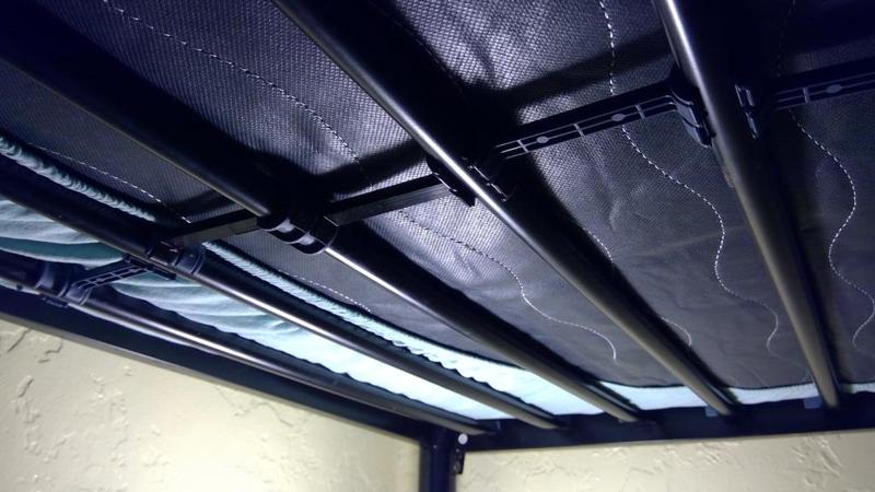 Loft bed slat connector