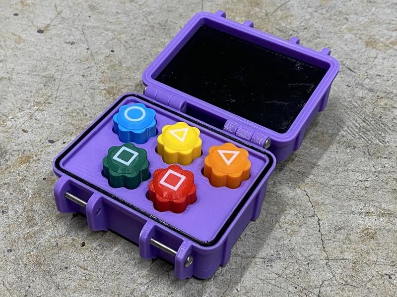 Squid Game Gonggi with Rugged Box Case