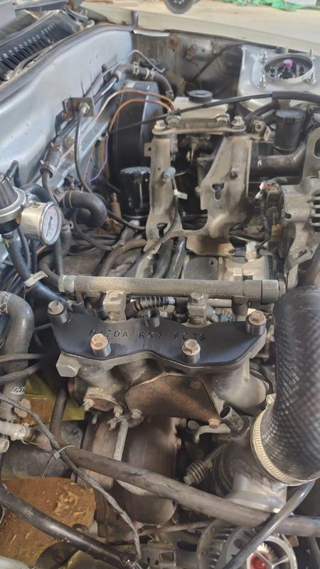 RX7 FC Turbo UIM block off plate