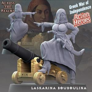 Laskarina Bouboulina - Greek War of Independence Action Heroes