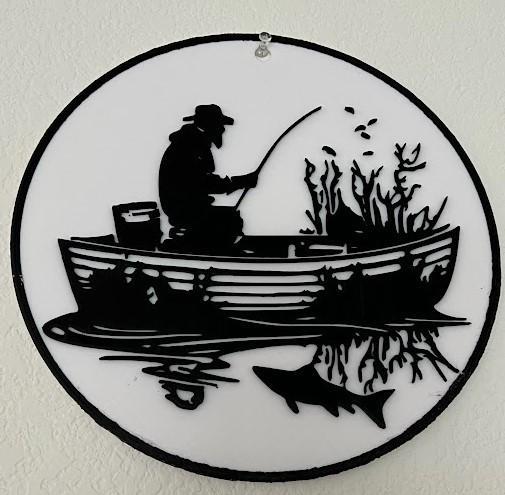 Fisherman Wall Decor