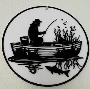 Fisherman Wall Decor