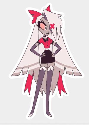 Fanart Suncatcher -  The former Exorcist and angel Vaggie from Hazbin Hotel