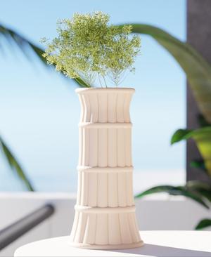 Bamboo Grove Vase – Lush Tropical Decor
