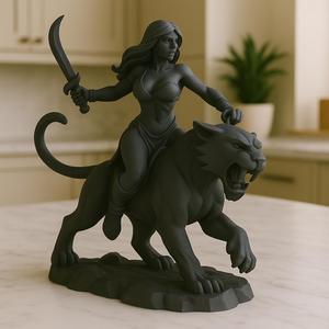 Dark Amazon on Night Panther