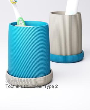 Toothbrush Holder Type 2 Includes 2 Styles