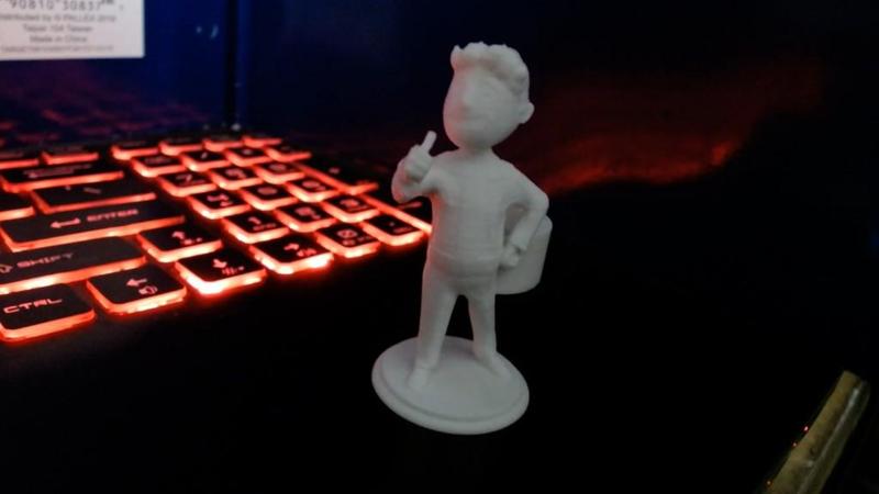Vault boy Neckerchief slide