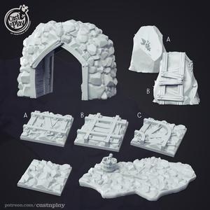 Dwarven Mine (Pre-Supported)