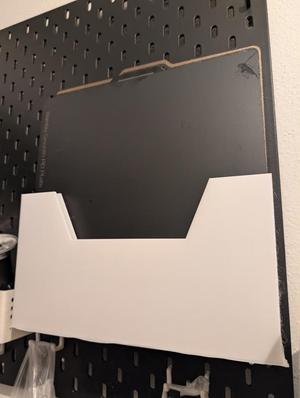 Skadis print bed holder / stand