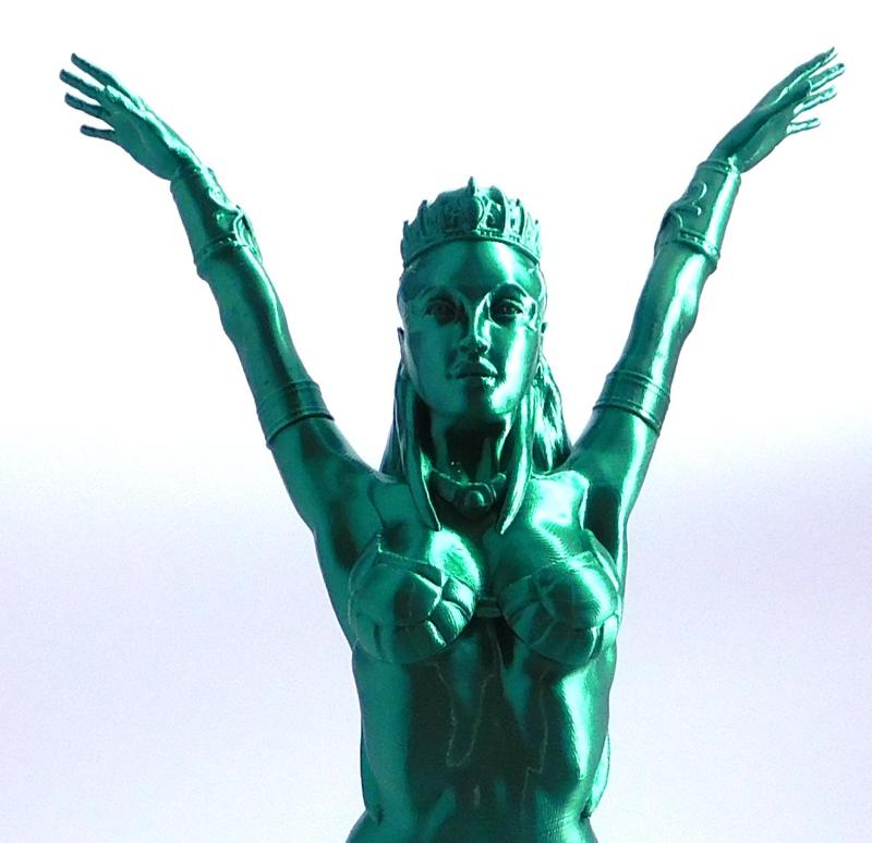 Sorceress: Spellcaster (assembly - large scale printing)