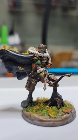 Human Male Ranger (32mm scale miniature)