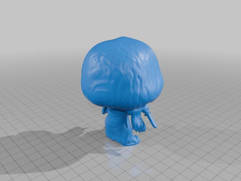 Funko-like Figure of Ghostface from Scream