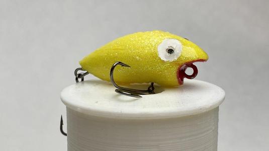 Vintage Lure: Robert Morgan Brown Fish