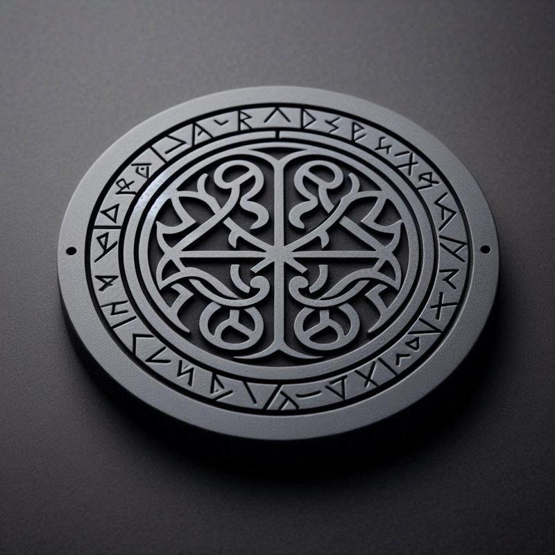 Drinks & Coffee Cup Coaster "Runestone"