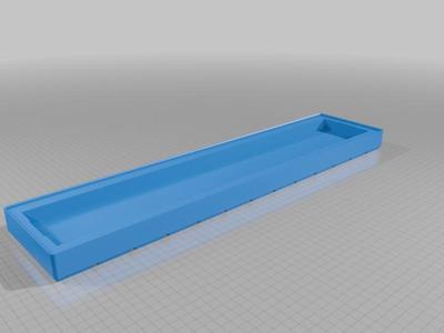Gridfinity Carrier for Half Inch Drive Harbor Freight Socket Tray