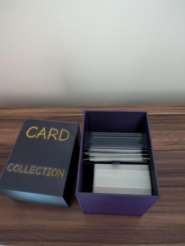 Card Collection Slid Box