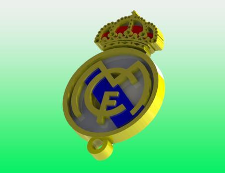 Keychain Holder - Real Madrid Logo