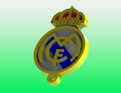Keychain Holder - Real Madrid Logo