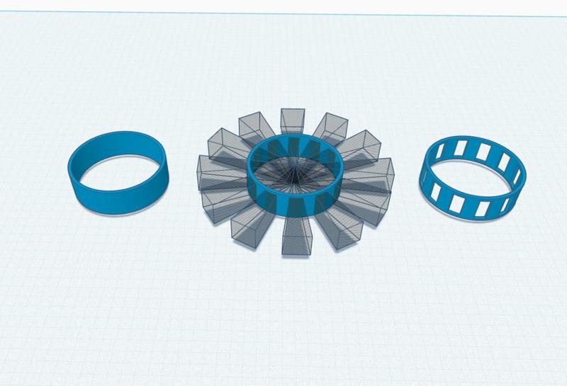 Tinkercad Rotor + Stator Making Tools